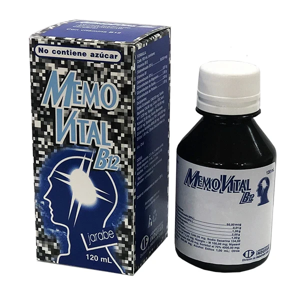 MEMOVITAL B12 JARABE 120 ML