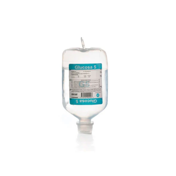 SUERO GLUCOSADO 5 % 500 ML