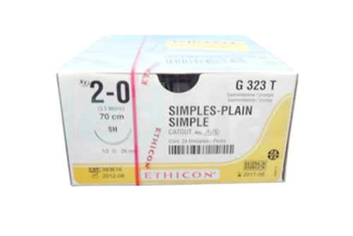 CATGUT S # 2.0 C/A 4 CM G 323