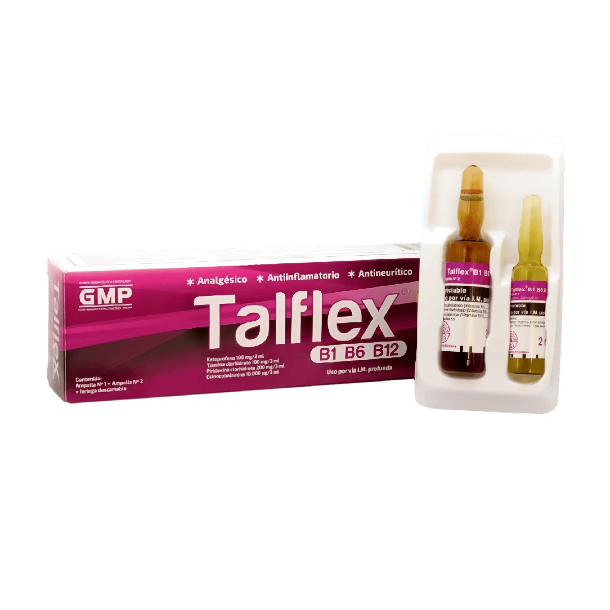 TALFLEX B1 B6 B12 X 1 AMP