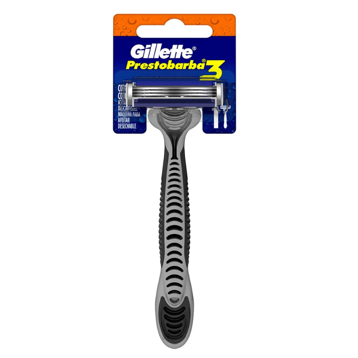 MAQUINA DE AFEITAR PRESTOBARBA 3 HOJAS