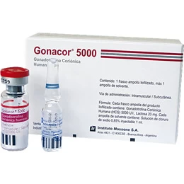 GONACOR 5000 ( GONOTROFINA CORIONICA)