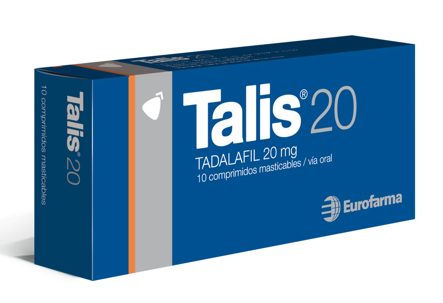 TALIS 20 MG X 4 TADALAFILO